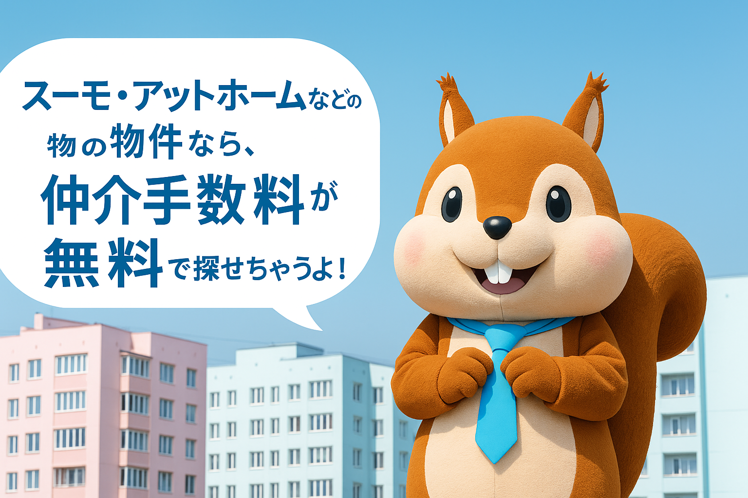 仲介手数料無料PR